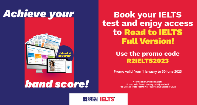 Free Road To IELTS Full Version Promo IELTS Asia British Council   SOLAS WITH DTI Number 0 